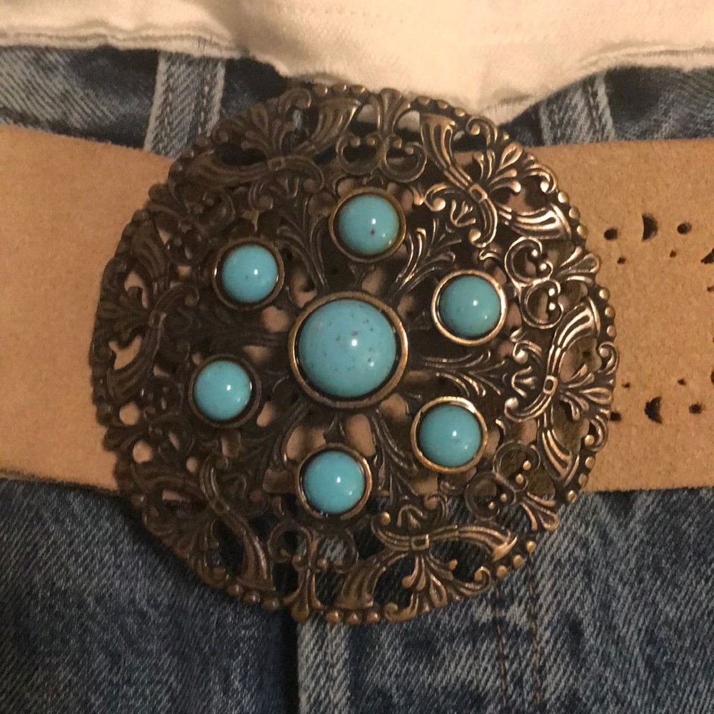 Genuine Suede belt